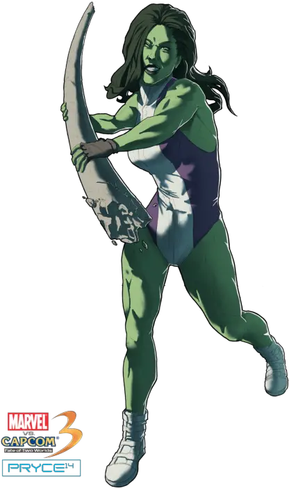  She Hulk Png She Hulk Capcom Art She Hulk Png