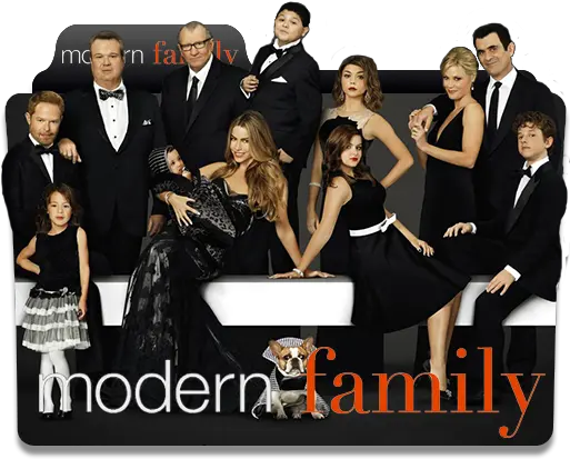  Modern Family Folder Icon Designbust Transparent Modern Family Png Family Dinner Icon