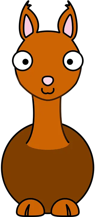  Llama Brown Animal Free Vector Graphic On Pixabay Orange Cartoon Llama Png Llama Png