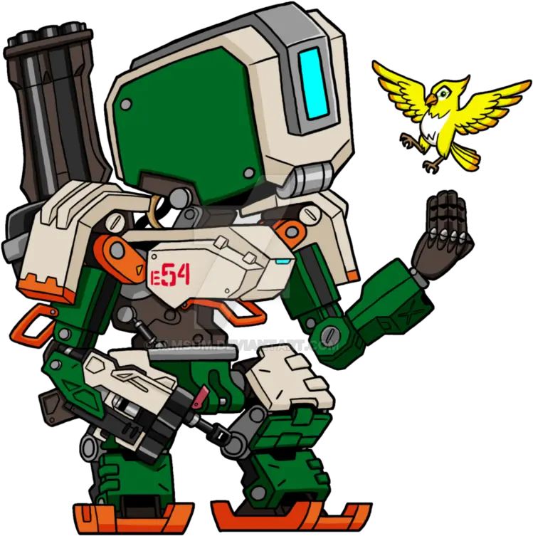  Collection Of Free Overwatch Drawing Bastion Download Overwatch Bastion Fan Art Png Bastion Png