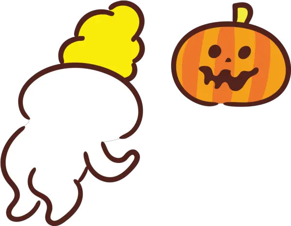  Halloween Cartoon Emoticon Icon For Boo Happy Png Boo Icon