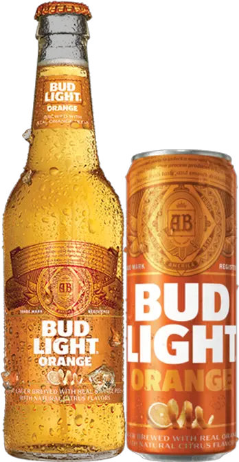  Download Bud Light Orange Cansbottles Glass Bottle Png Bud Light Orange Png Bud Light Png