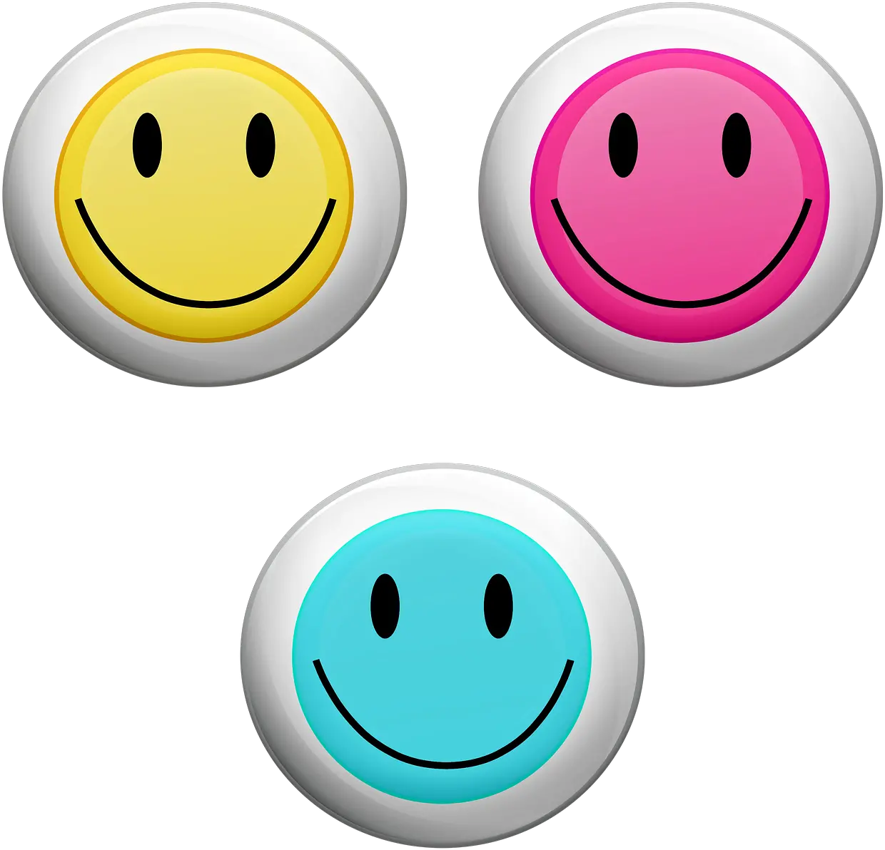  Smiles Emoticons Icon Happy Png Button Transparent Background