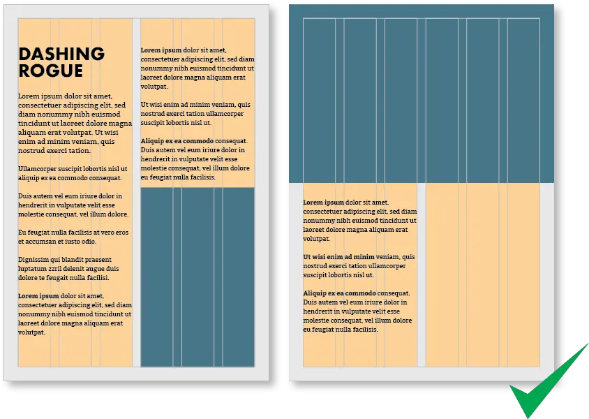  Designing Layouts In Rpgs The Brochure Png Rule Of Thirds Grid Png