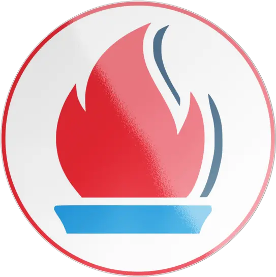  Liberty Flame Circle Sticker Circle Png Flame Circle Png