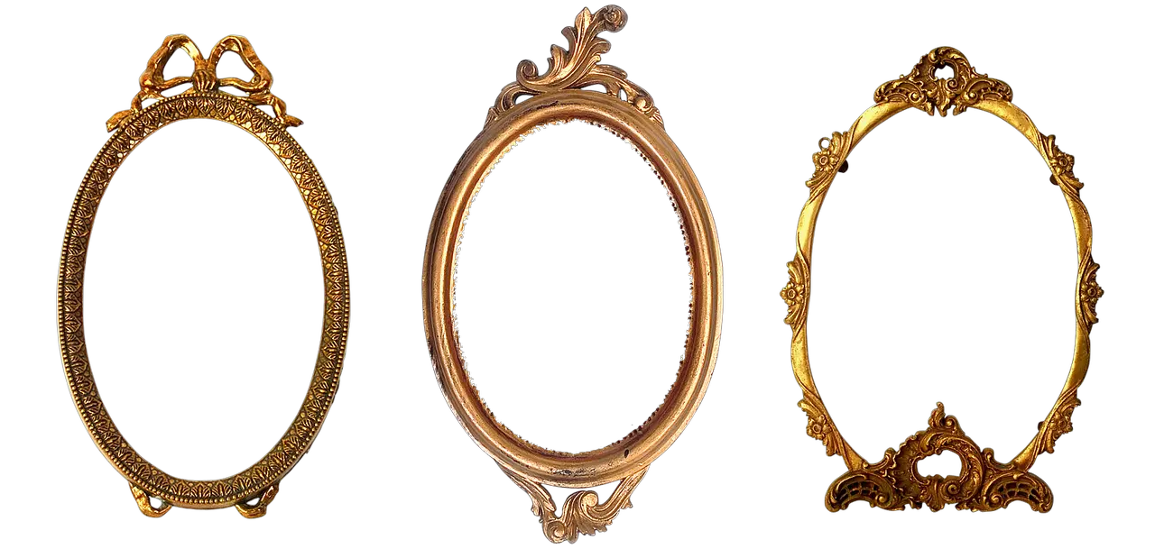  Frame Oval Carved Oval Gold Frame Png Oval Png