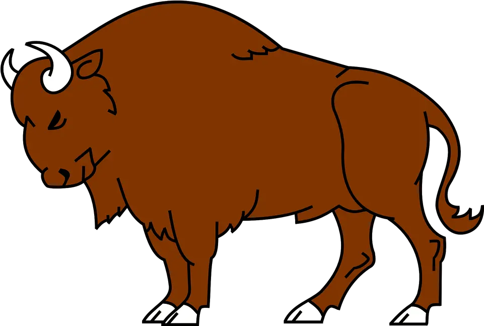  Bison Animal Wild Bison Clip Art Png Bison Png