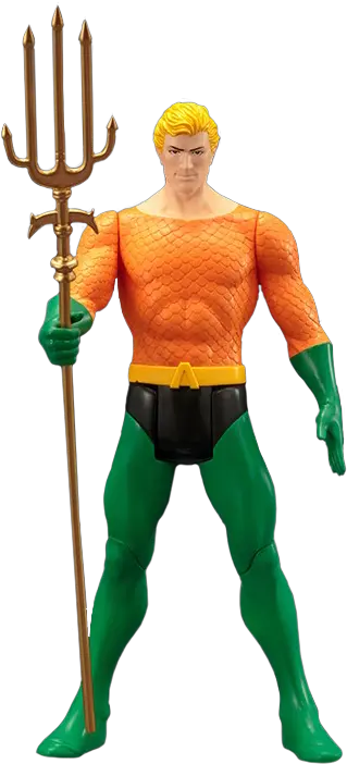  Aquaman Classic Aquaman 110th Scale Artfx Statue Classic Aquaman Trident Png Aquaman Png