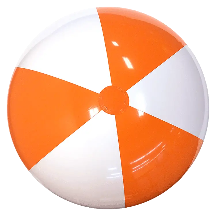  Beach Balls Png Orange And White Beach Ball Transparent Orange And White Beach Ball Balls Png