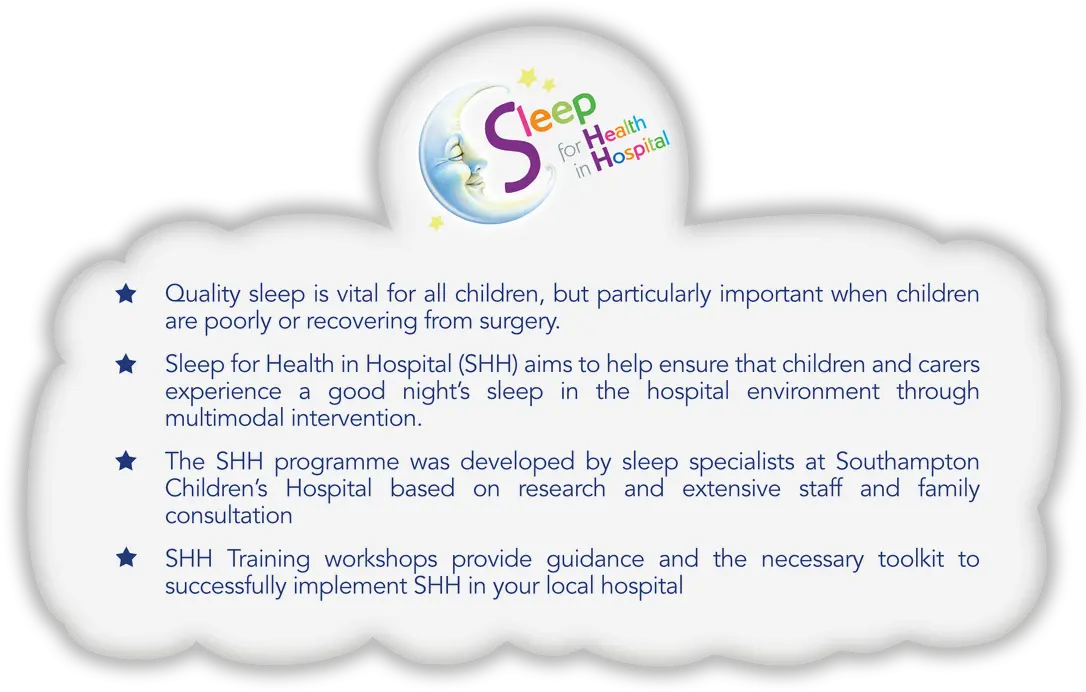  Sleep For Health In Hospital Programme Screenshot Png Shh Png