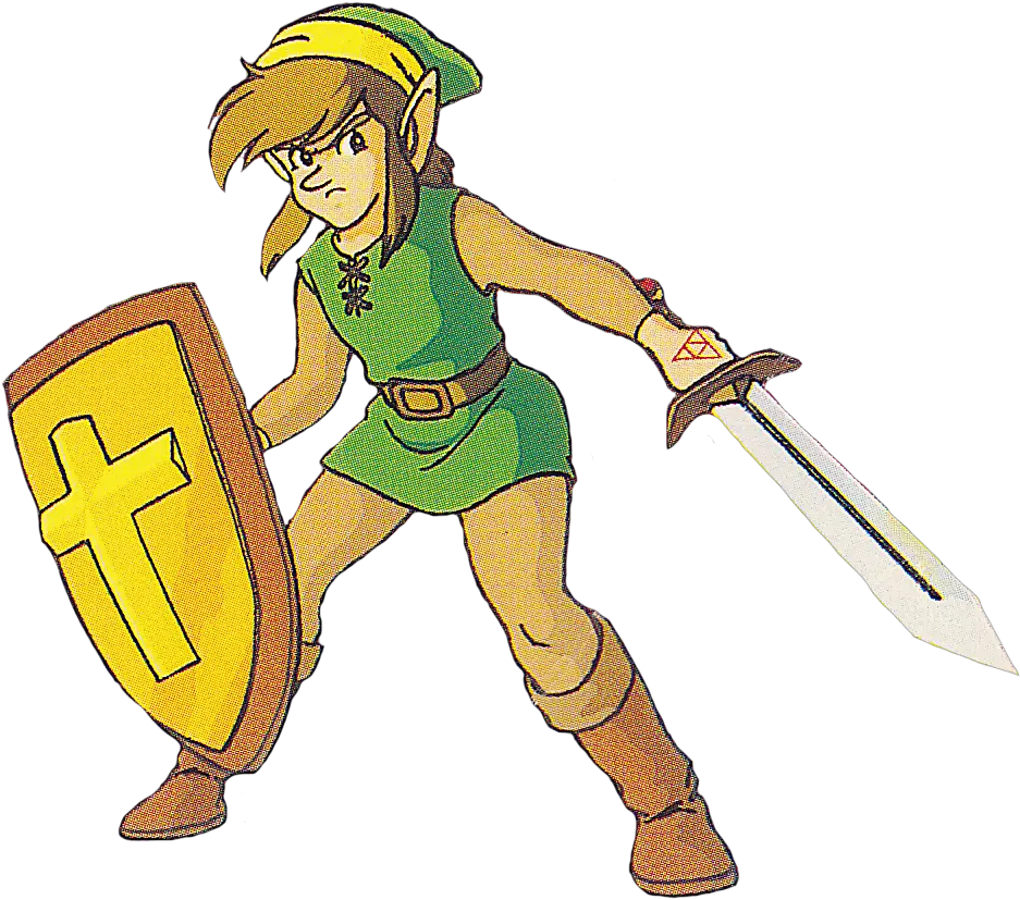  Legend Of Zelda The Adventure Link Adventure Of Link Link Png Link Png