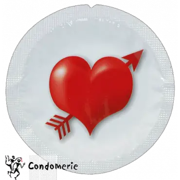  Heart Arrow Condom Heart Png Condom Png