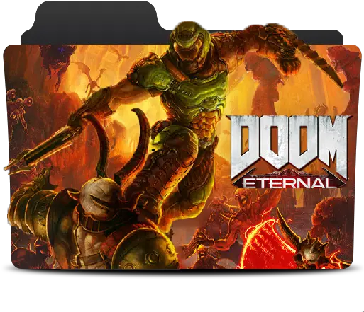  Doom Eternal Game Folder Icon Doom Eternal Png Doom 4 Icon