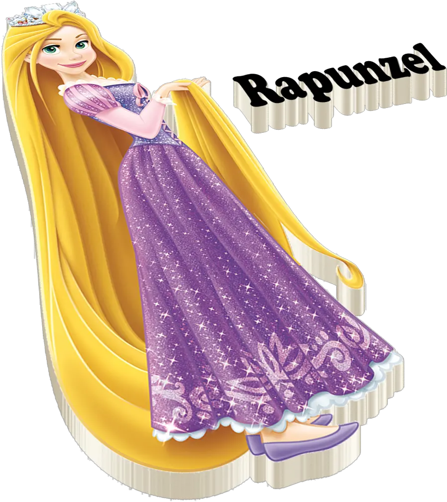  Rapunzel Free Png Images Cartoon Rapunzel Transparent Background