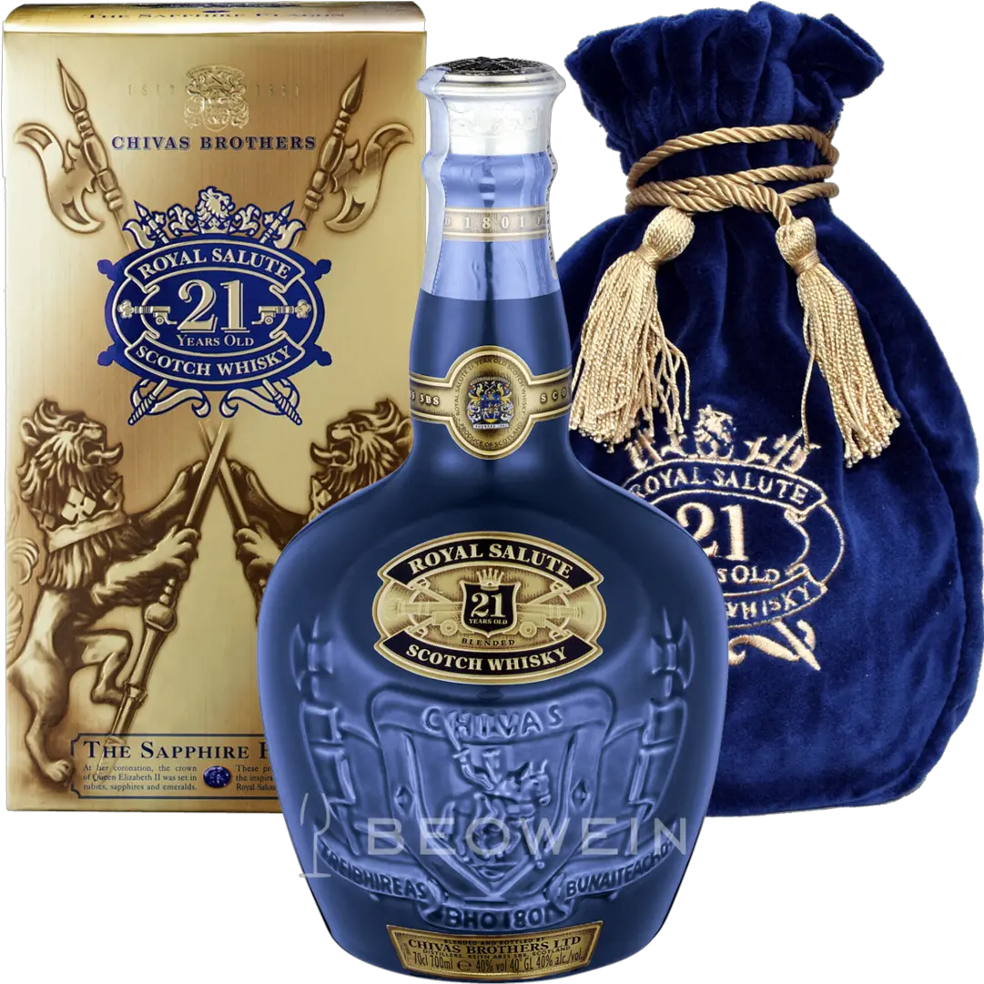  Chivas Regal 21 Years Royal Salute Sapphire 07 L Chivas Royal Salute 21 Year Png Chivas Logo