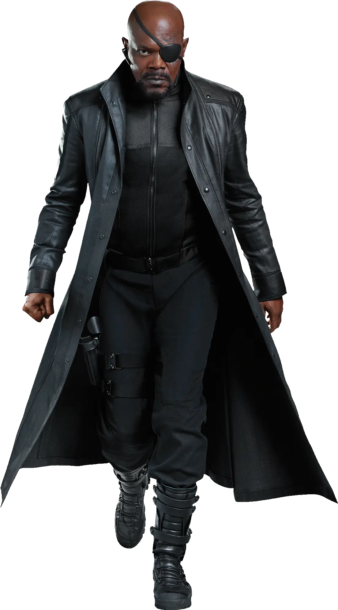  Jackson Fury L Nick Fury Trench Coat Transparent Cartoon Marvel Nick Fury Png Loki Transparent Background