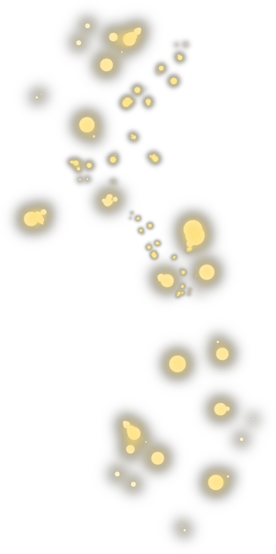  Ftestickers Lights Fireflies Luminous Glowing Yellow Orange Png Fireflies Png