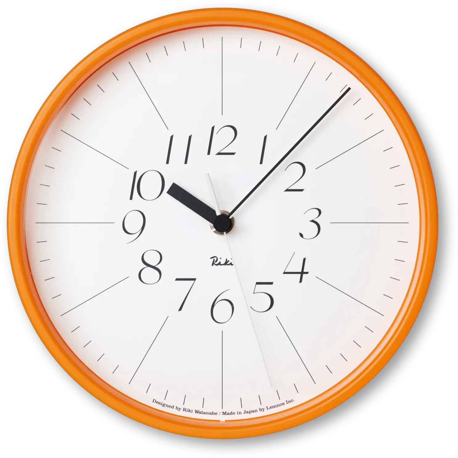  Riki Steel Clock Orange Png Abs Icon Watch