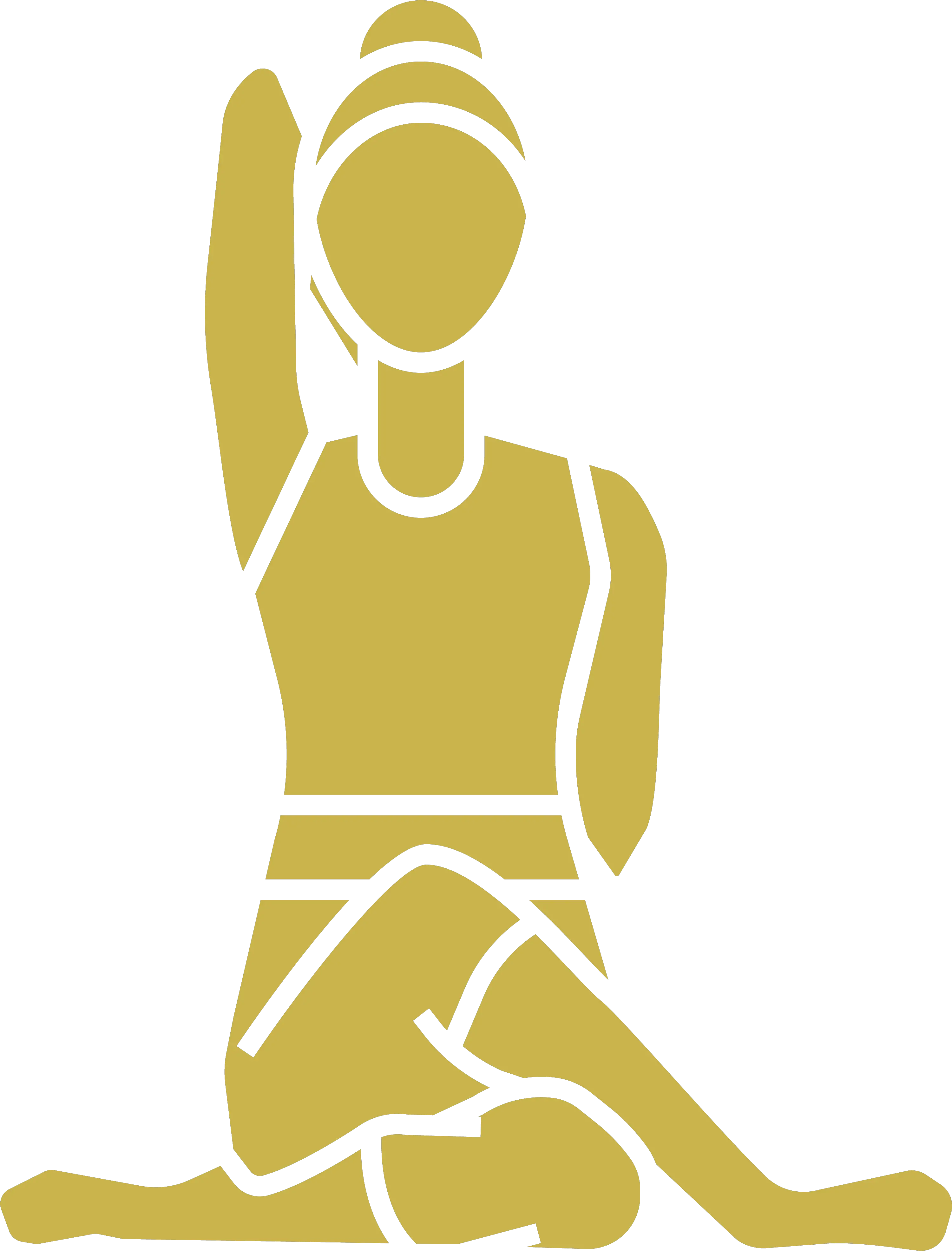  Big Rock Yoga Stretches Png Pose Icon