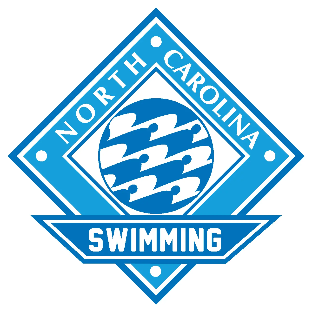  Nc Swimming Logos Blue Yellow Png Ping Logo