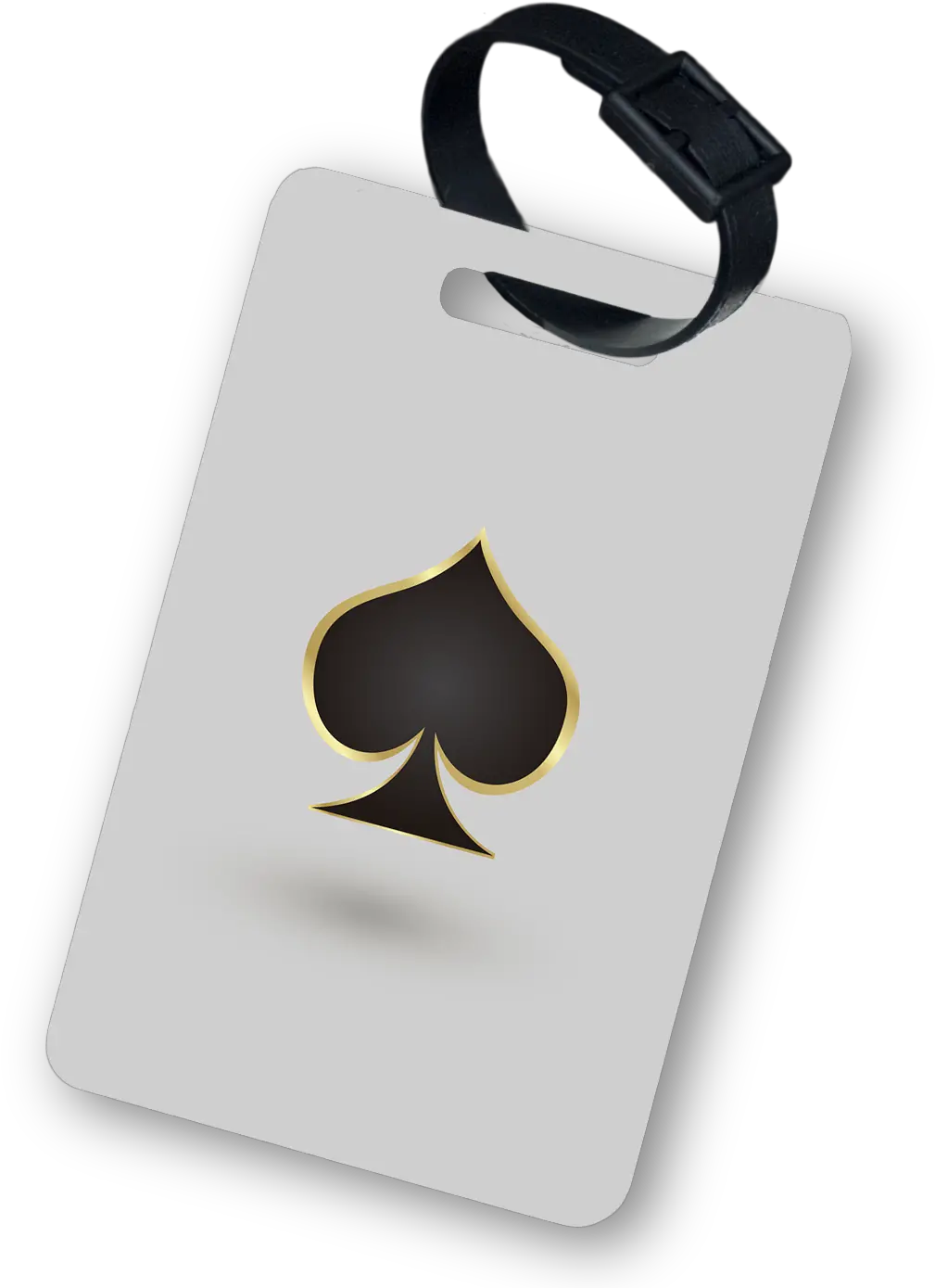  Royal Poker Spade Luggage Tag Sign Png Spade Png