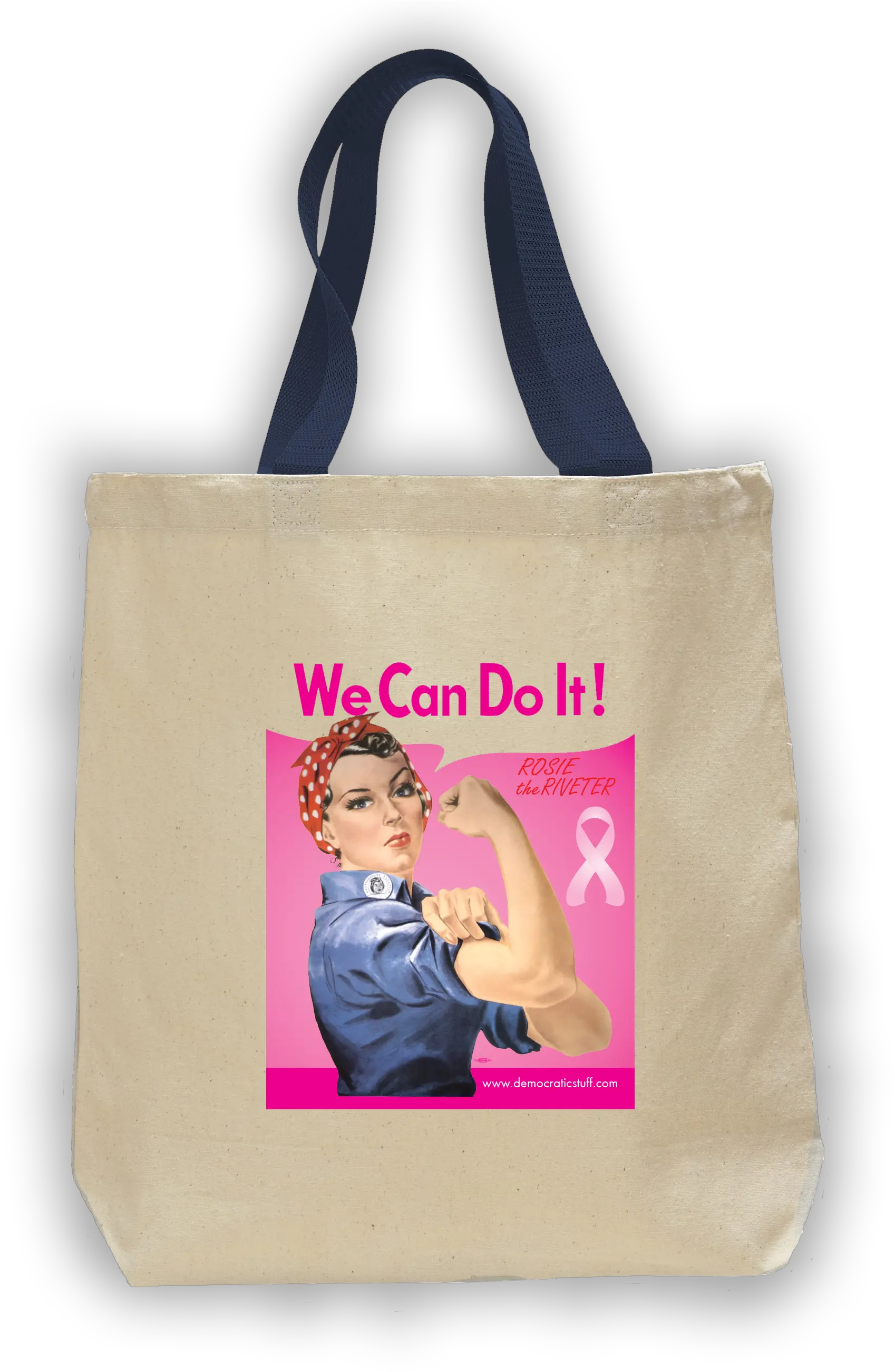  Rosie In Pink Tote Bag Rosie The Riveter Png Rosie The Riveter Png