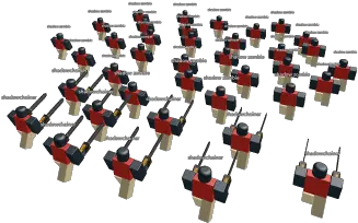  Shadow Zombie Horde Roblox Illustration Png Zombie Horde Png