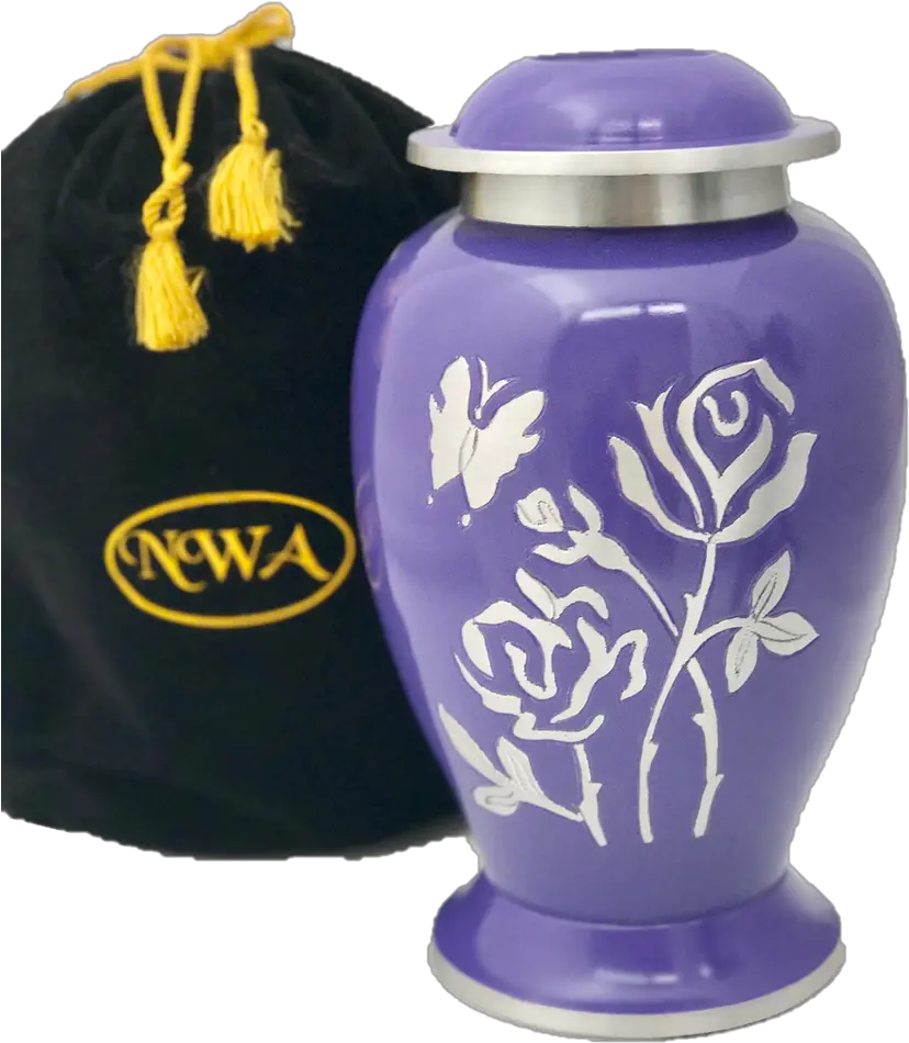  Gorgeous Lavender Adult Size Funeral Cremation Urn Lid Png Urn Icon