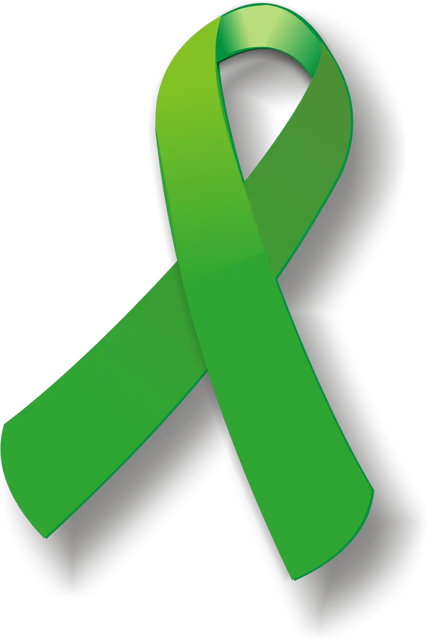  Green Ribbon Logo Png Green Ribbon Organ Donation Ribbon Logo Png