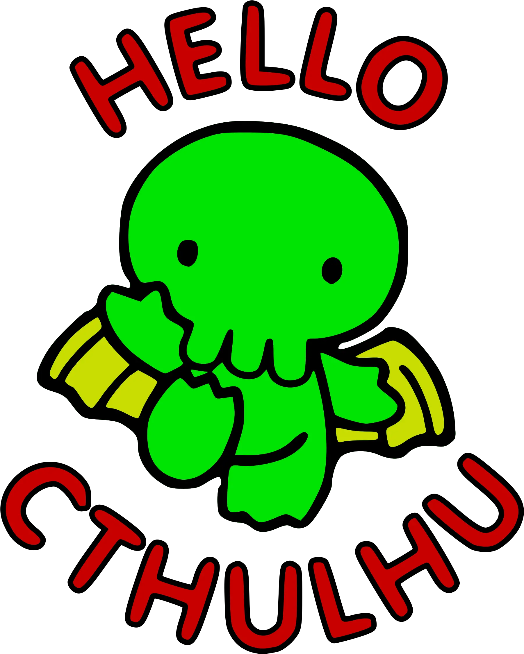  Download This Free Icons Png Design Of Hello Cthulhu Cthulhu Transparent