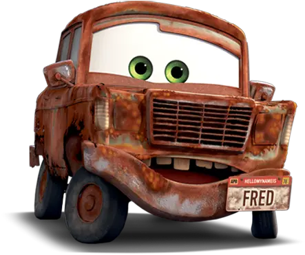  Fred Cars Disney Wiki Fandom Cars Disney Fred Png Car Emoji Png