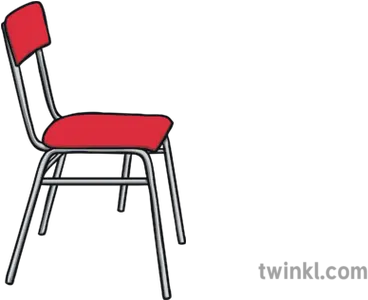  School Chair Turned Sideways Furniture Math Icon Black White Png School Chair Png