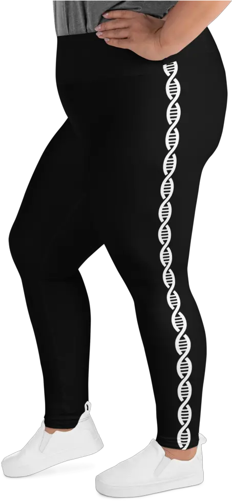  Dna Double Helix Plus Size Leggings Leggings Png Double Helix Png