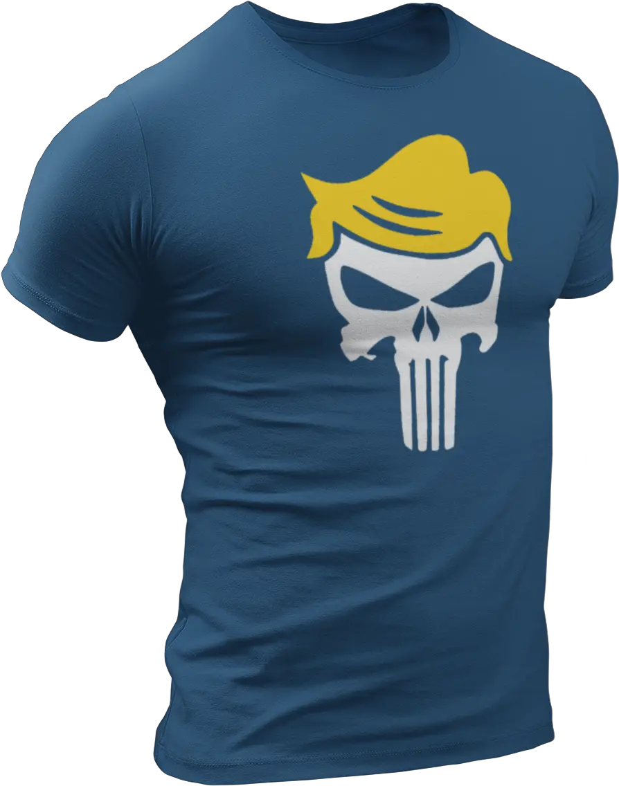  Trump Punisher Skull Tee Punisher Skull Png Punisher Skull Png