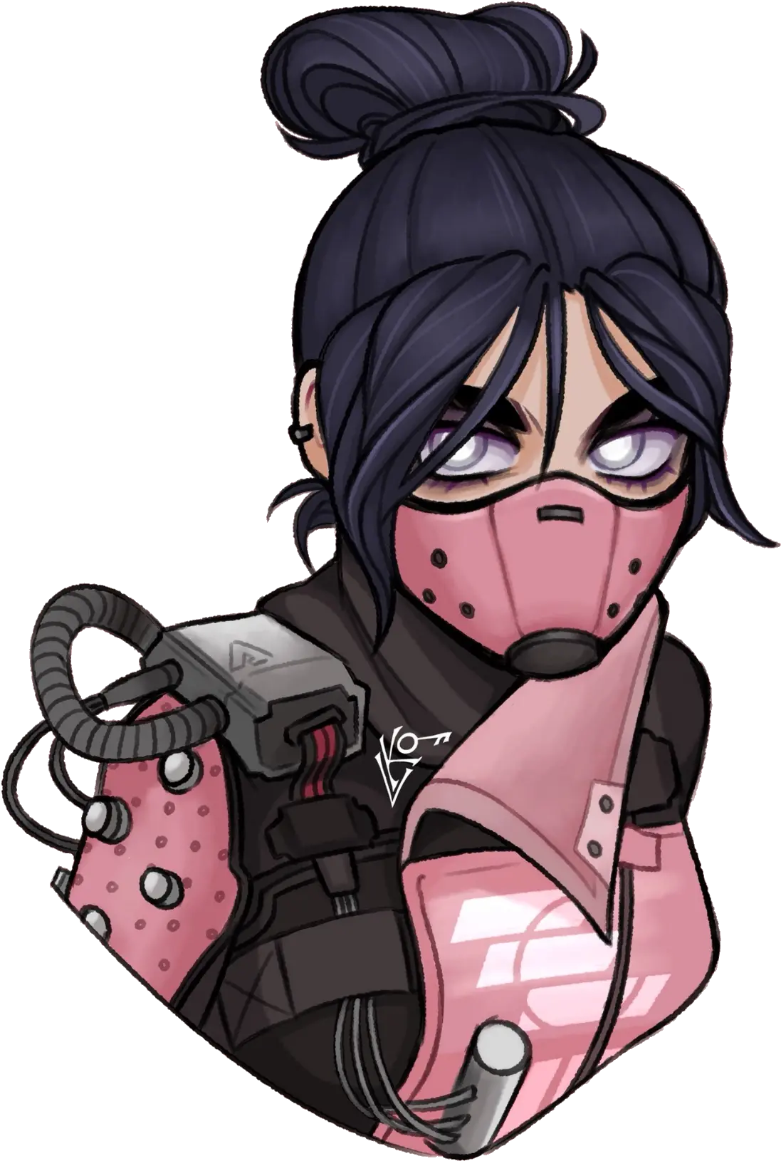  Png With Transparent Background Wraith Apex Pink Skin Wraith Png