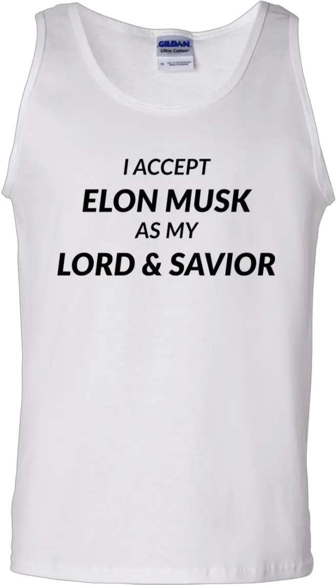  I Accept Elon Musk Tank Top Scoop Neck Png Elon Musk Png