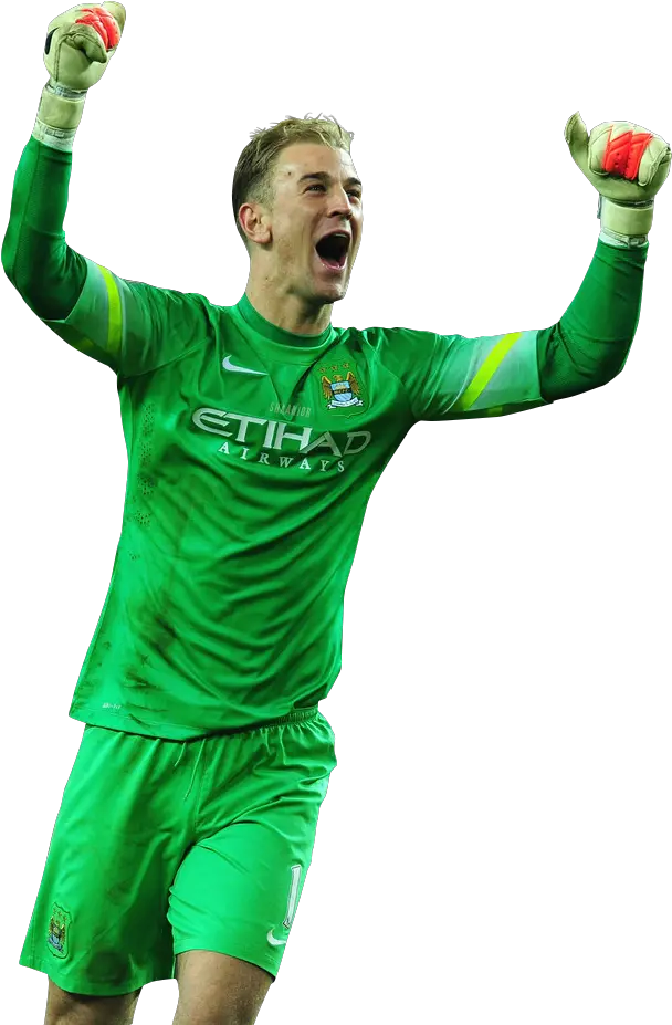  Football Player Png Joe Hart Manchester City Png Hart Png