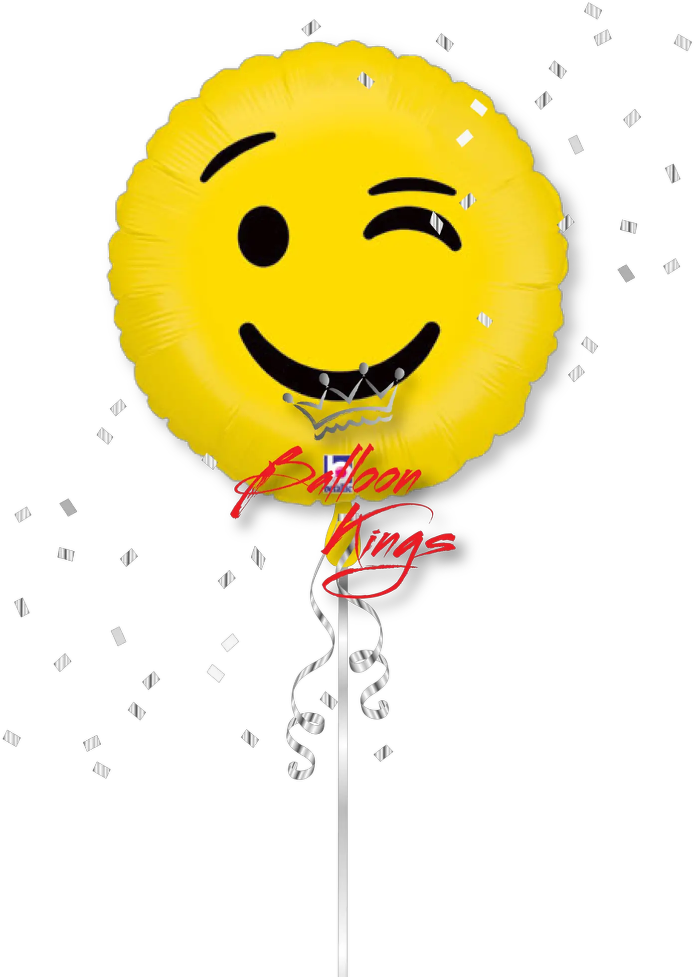  Emoji Wink Smiley Face Balloon Transparent Png Wink Png