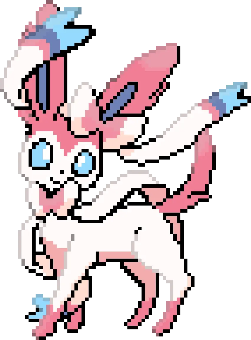  Pixilart Fictional Character Png Sylveon Transparent