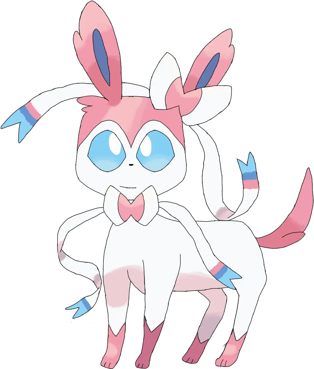  Sylveon Drawing Album On Imgur Fictional Character Png Sylveon Transparent