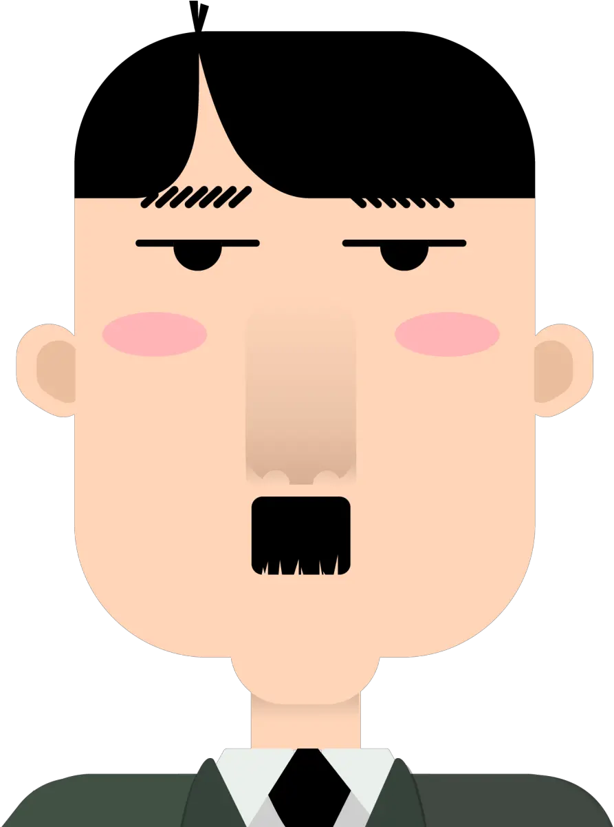  Dribbble Illustration Png Hitler Png