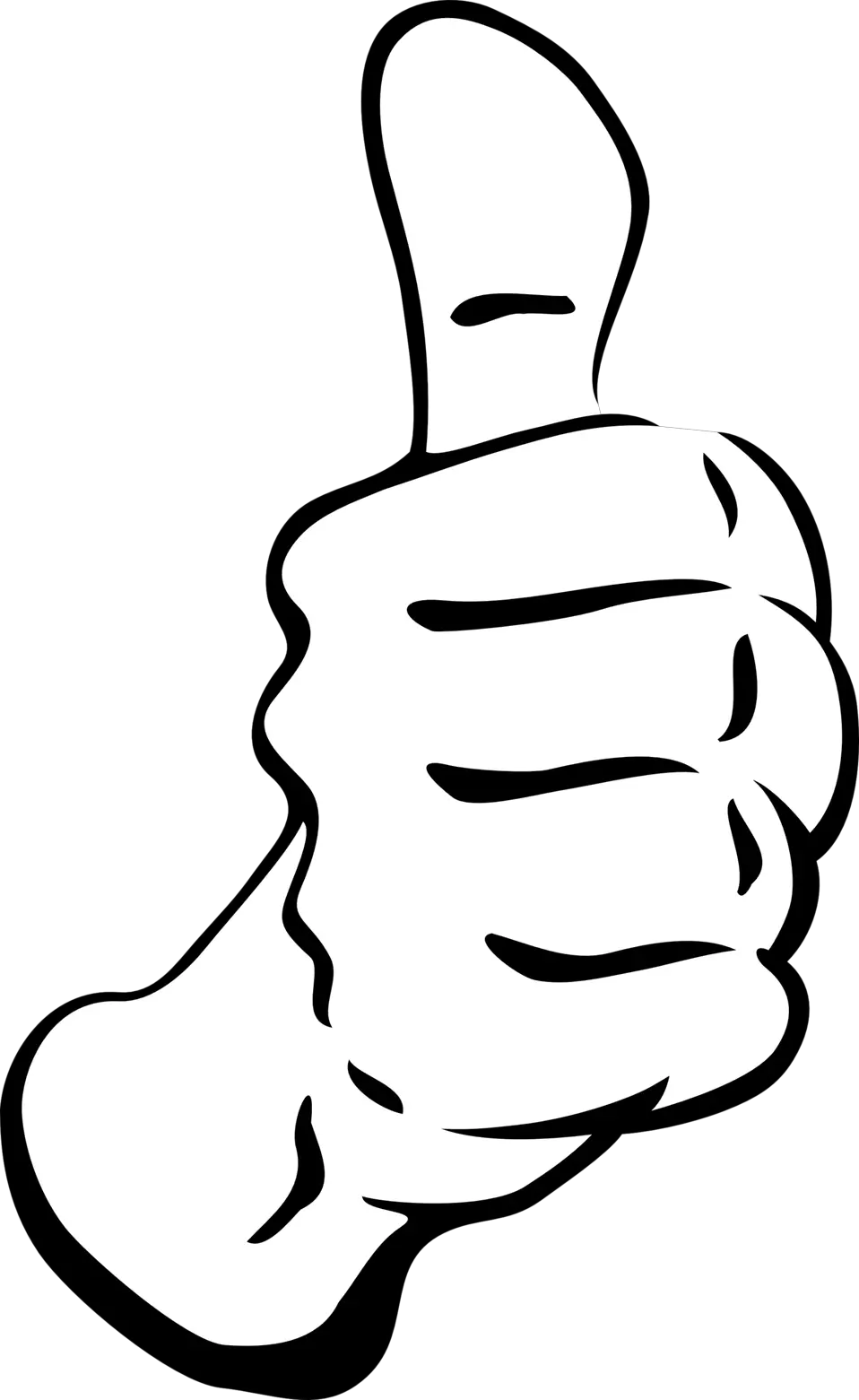  Thumbs Up Transparent Clipart Thumb Up Outline Png Thumb Up Png