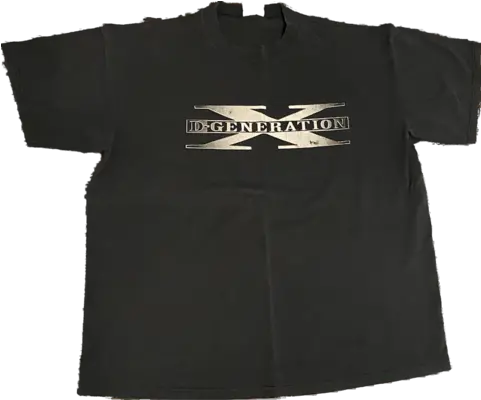  Blast From The Past Dx T Shirt Png D Generation X Logo