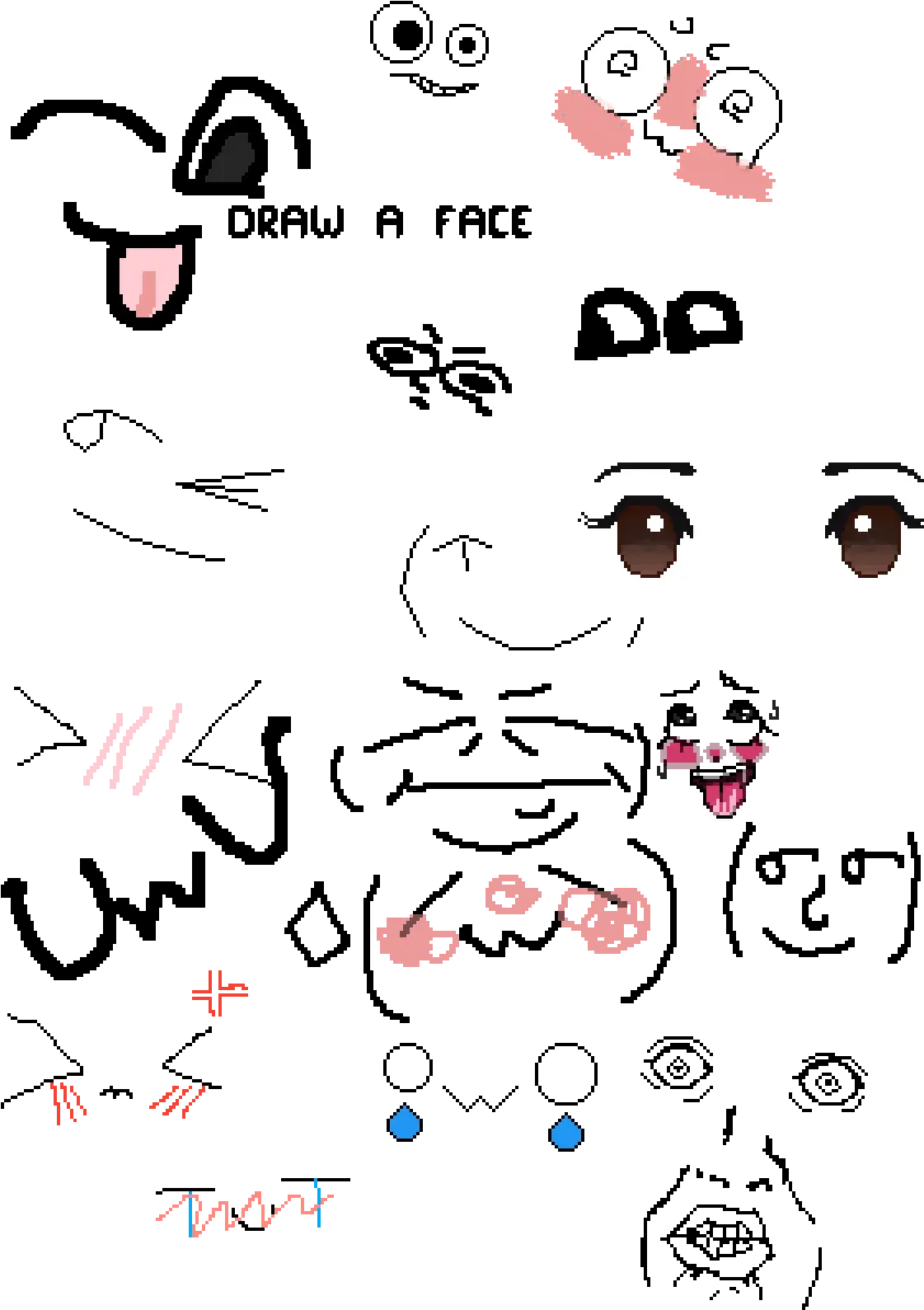  Pixilart Lenny Face By Annabellebaby3 Dot Png Lenny Face Png