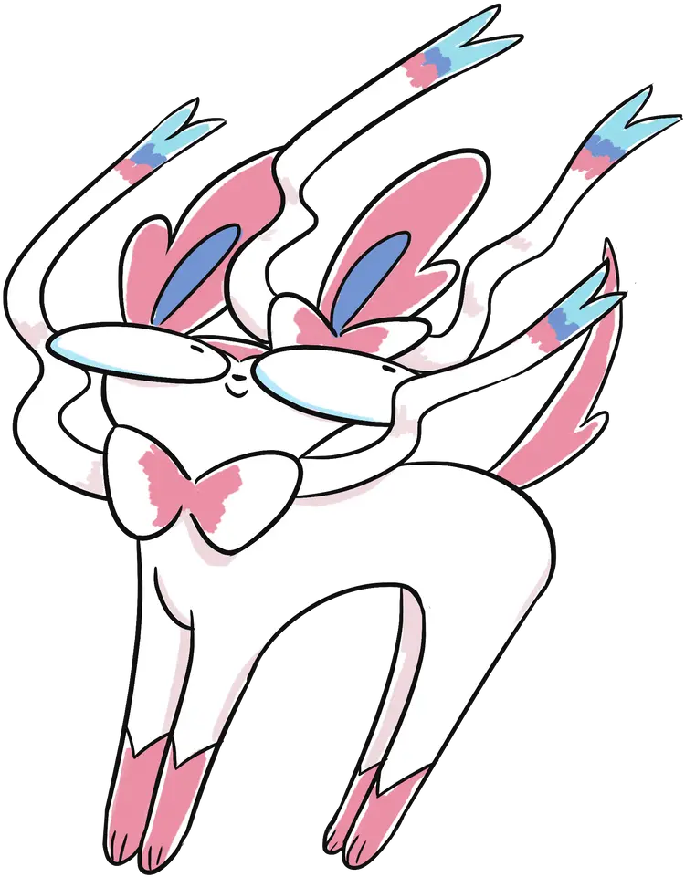  Sylveon Sticker Automotive Decal Png Sylveon Png