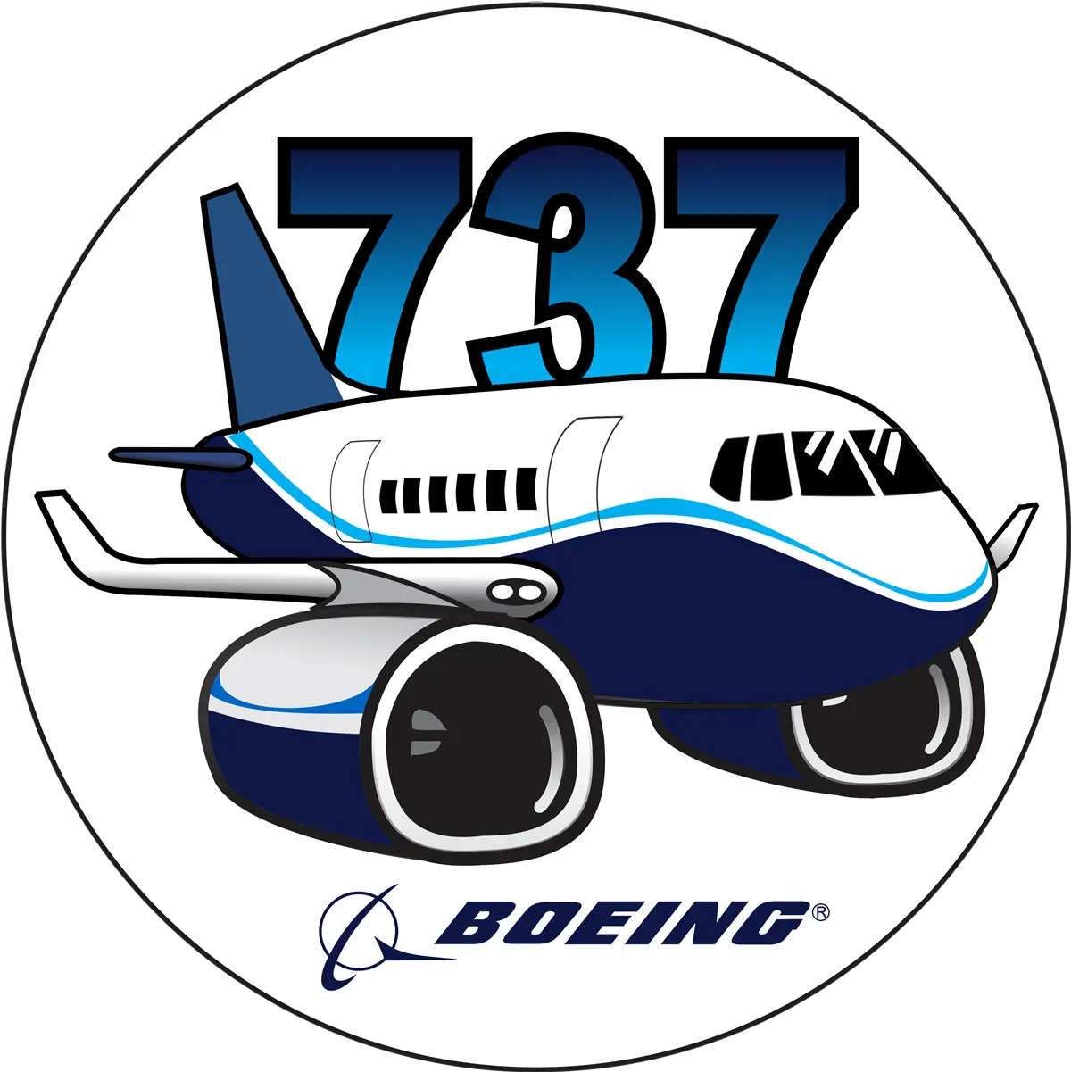  Boeing Png Boeing 737 Sticker Boeing Png