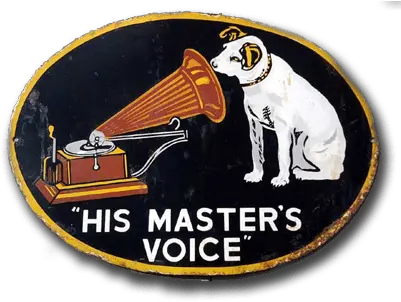  His Masteru0027s Voice Vintage Sign Transparent Png Stickpng Dog Google Voice Logo