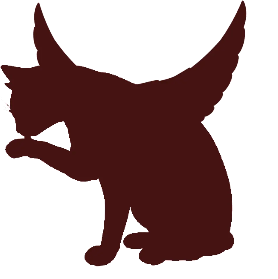  Newschoolbeasthandler Cat Silhouette Drawing Png Beast Icon