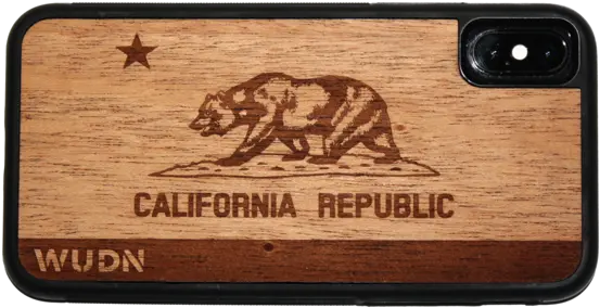  Introducing The California Republic Phone Case In Mahogany California Flag Black And White Png California Flag Png