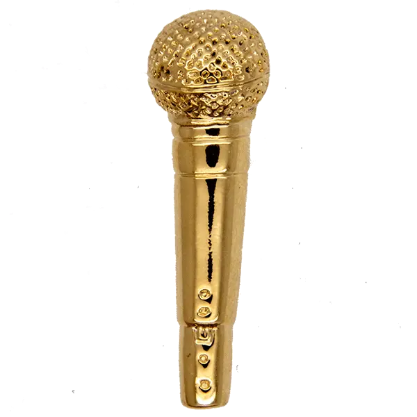  Download Gold Microphone Png Gold Png Image With No Microphone Png Microphone Transparent Background